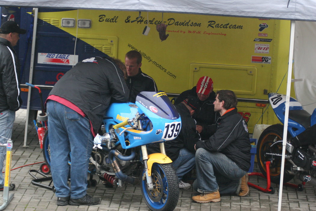 Buell Trackday Paddock