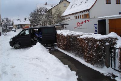 Schnee auf der Alb