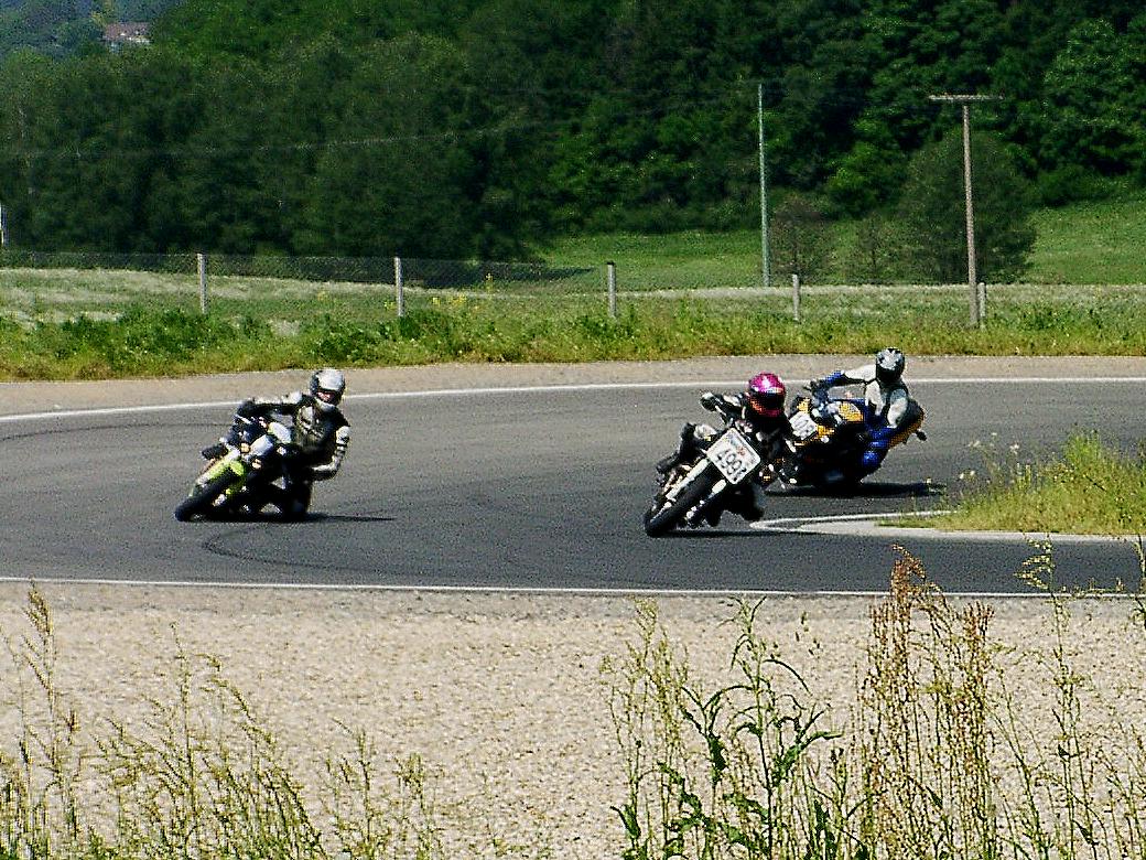 Holger and Karin on Buell ProThunder Race